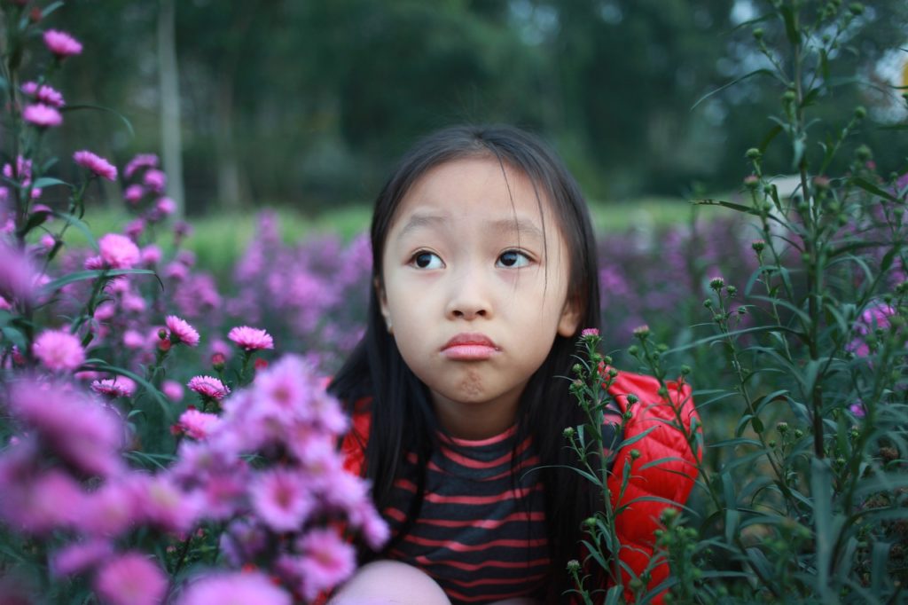 Girl Young Child Kid Flowers  - Hainguyen1982 / Pixabay